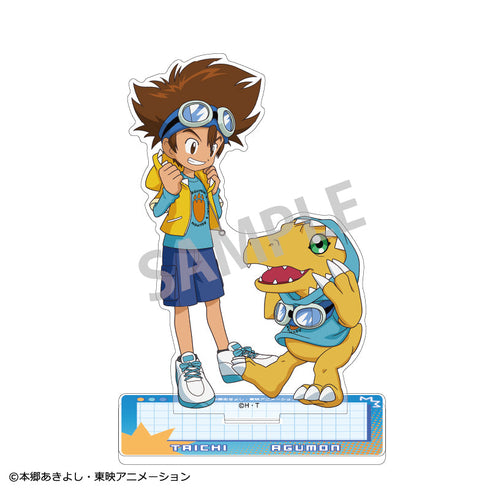 『デジモンアドベンチャー』アクリルスタンド_ 八神太一&アグモン/リンクコーデ